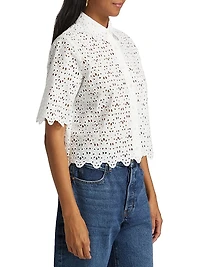 The Deco Eyelet Top