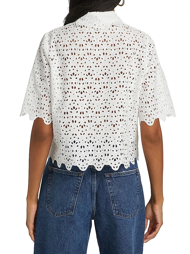 The Deco Eyelet Top