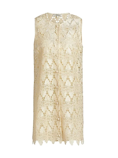 The Deco Lace Minidress