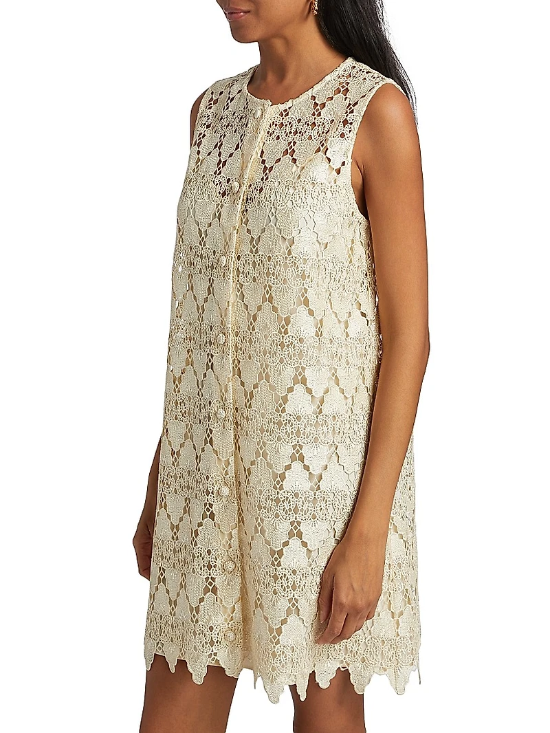 The Deco Lace Minidress