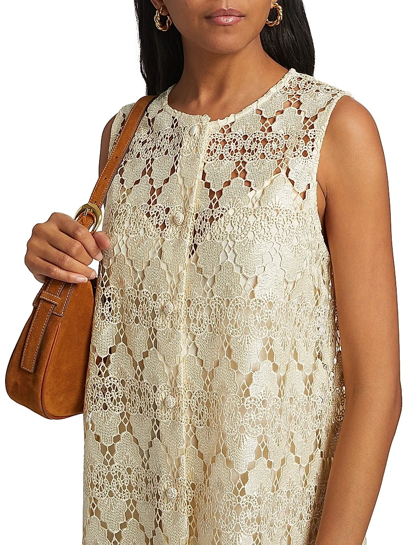 The Deco Lace Minidress