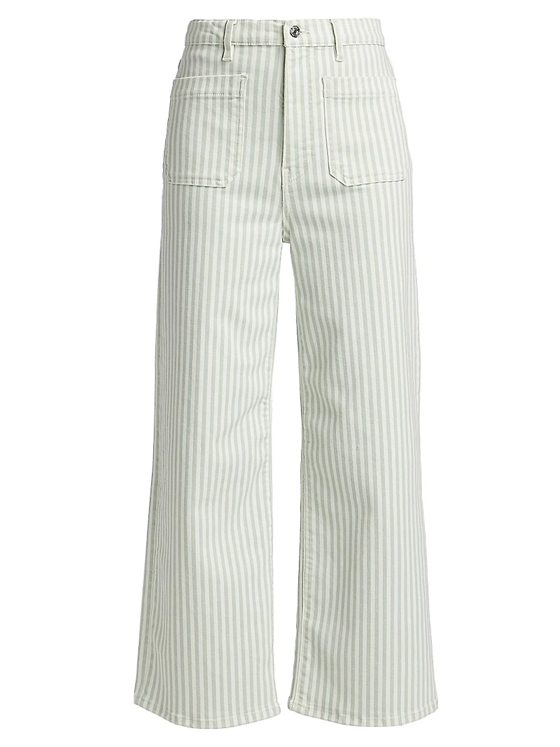 The Anchor Striped Crop Pants