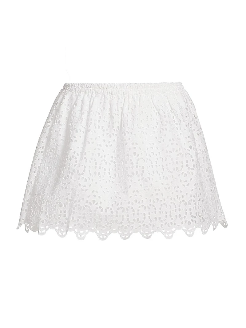 The Deco Eyelet Skirt