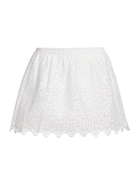 The Deco Eyelet Skirt