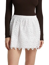 The Deco Eyelet Skirt