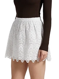 The Deco Eyelet Skirt