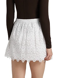 The Deco Eyelet Skirt