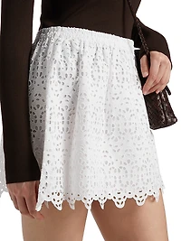 The Deco Eyelet Skirt