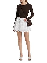 The Deco Eyelet Skirt