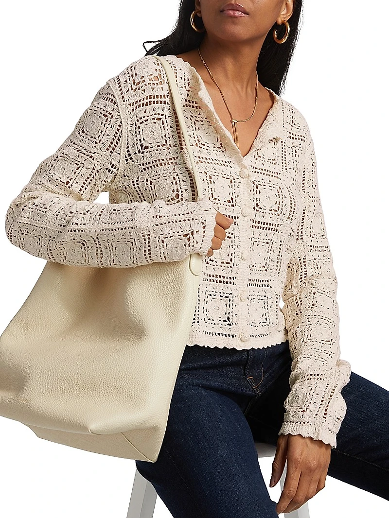 The Crocheted Cardigan