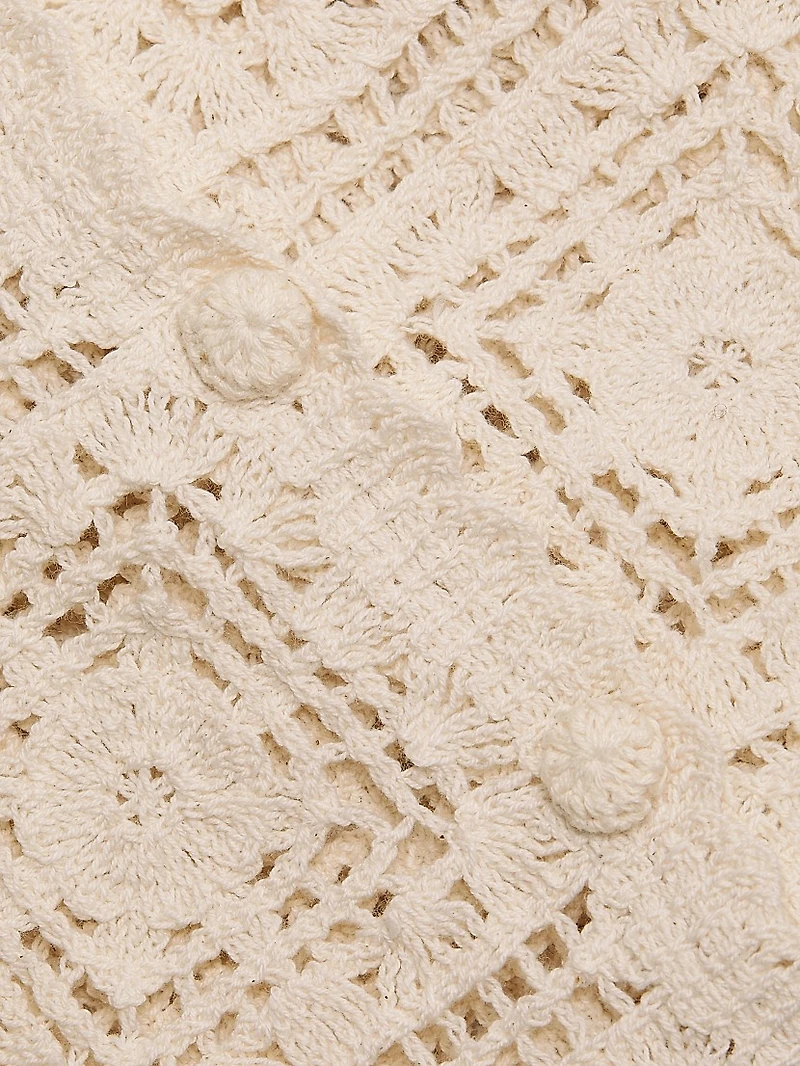 The Crocheted Cardigan