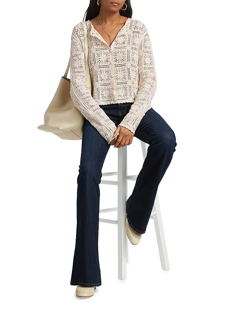 The Crocheted Cardigan