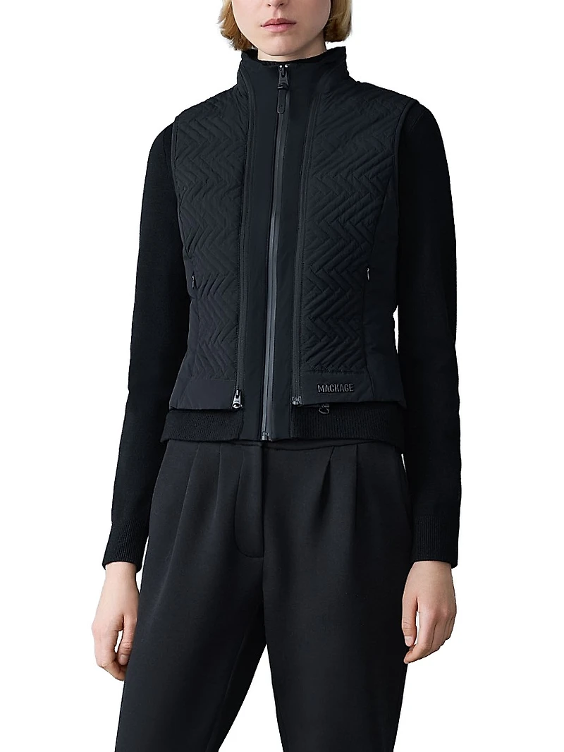 Viveka 3-In-1 Knit Hybrid Jacket