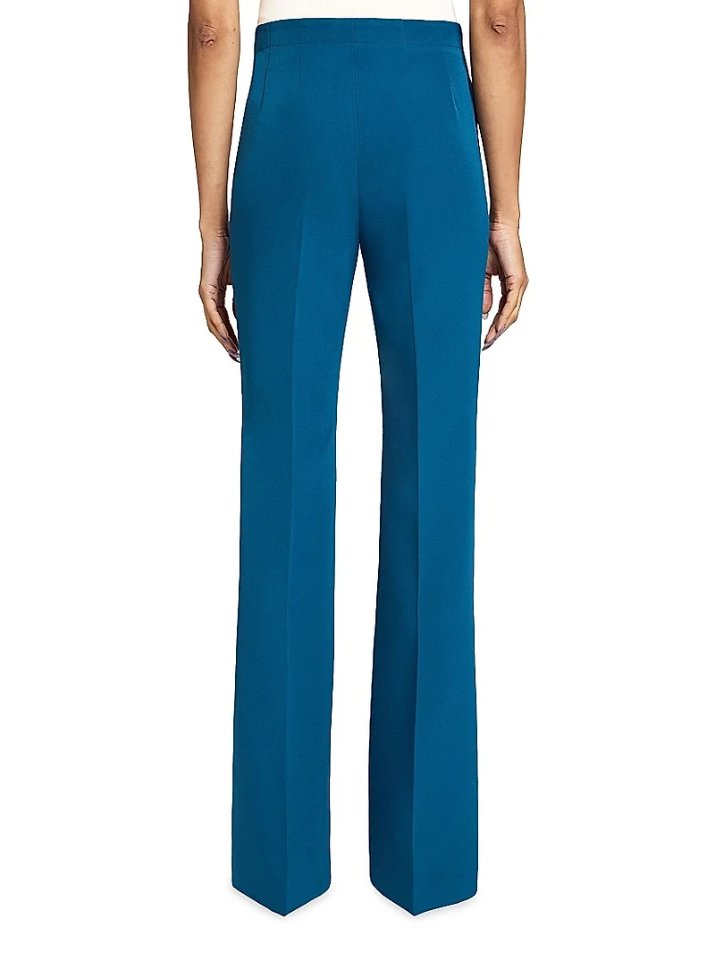 Flared Pant In Tehno Crepe