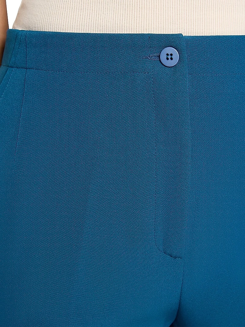 Flared Pant In Tehno Crepe