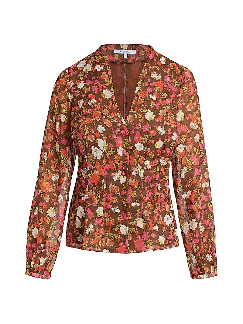 Winnie Floral Georgette Blouse