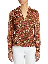 Winnie Floral Georgette Blouse