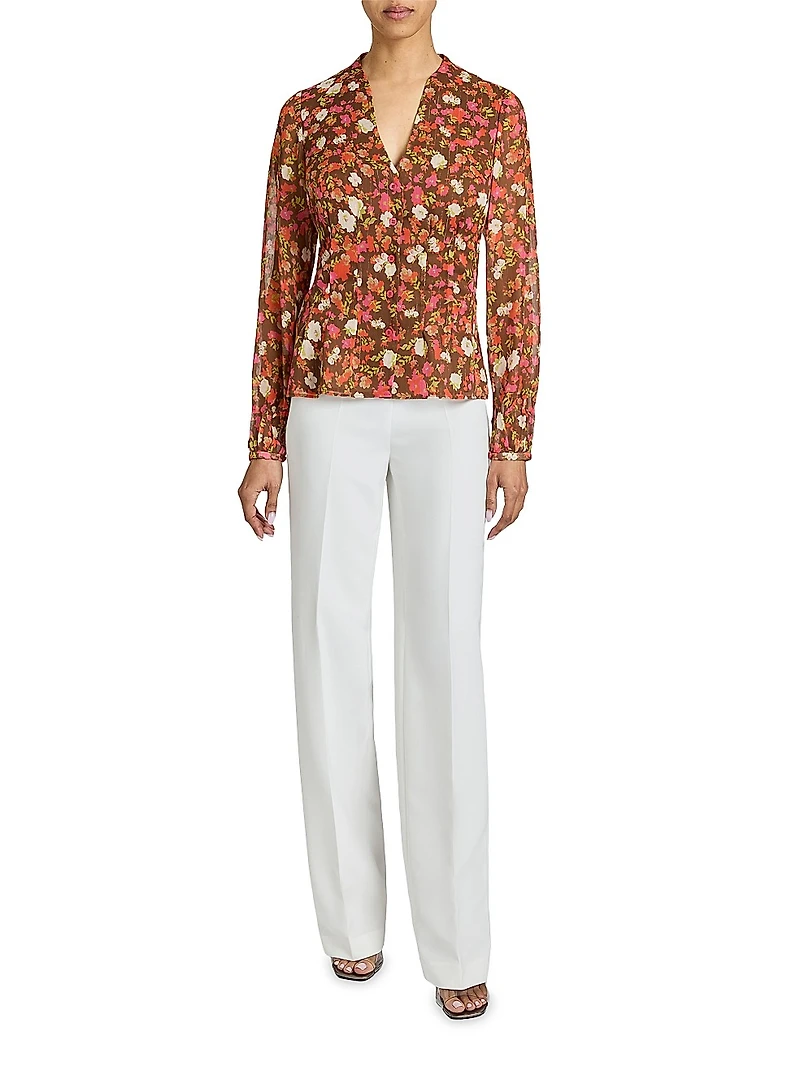 Winnie Floral Georgette Blouse