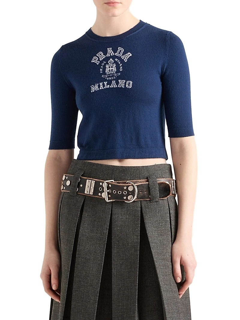 Cashmere Intarsia Sweater