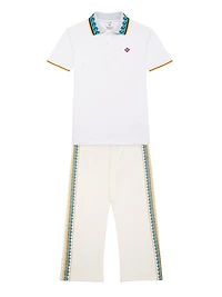 Little Boy's & Greco Wave Joggers