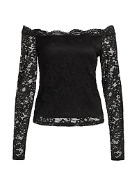 Lace Off-the-Shoulder Top