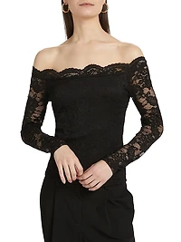 Lace Off-the-Shoulder Top