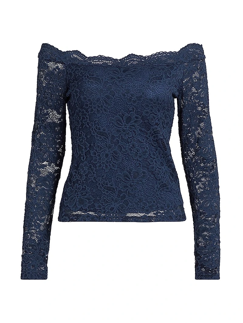 Lace Off-the-Shoulder Top