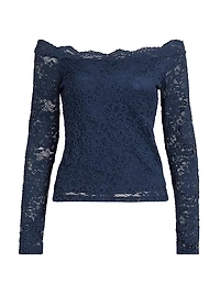Lace Off-the-Shoulder Top