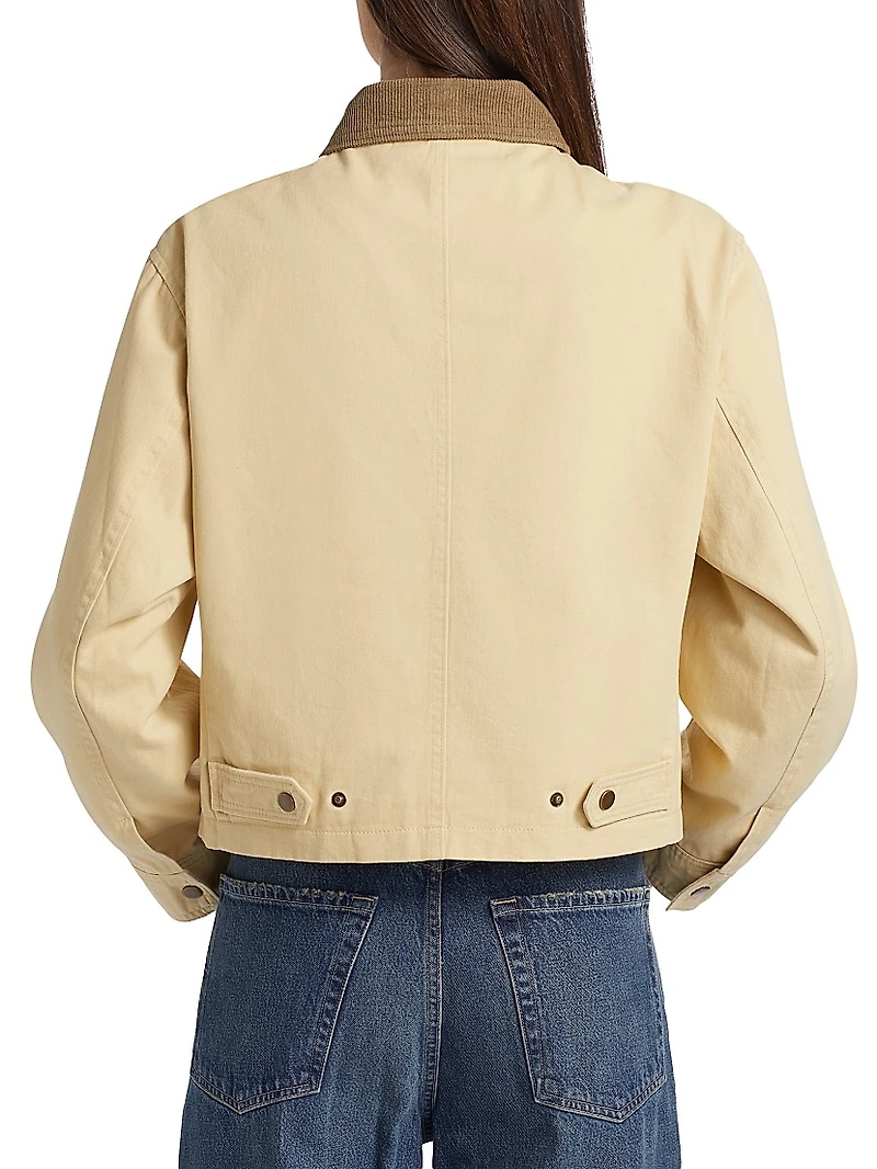 Classic-Cut Twill Jacket