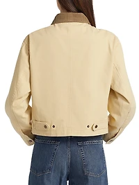 Classic-Cut Twill Jacket