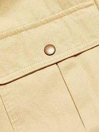 Classic-Cut Twill Jacket