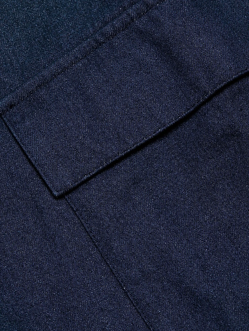 Denim A-Line Miniskirt