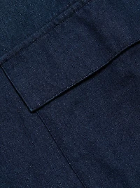 Denim A-Line Miniskirt