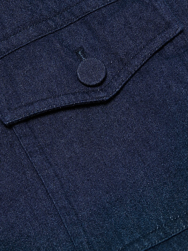 Denim Belted Jacket