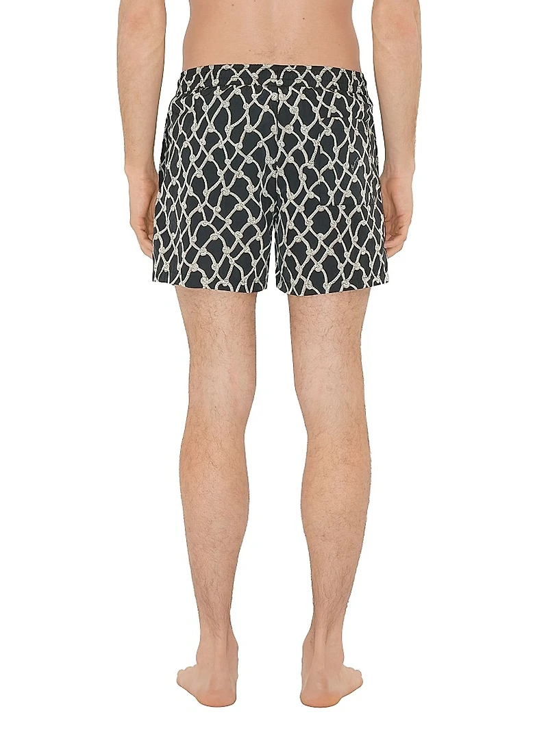Knot Graphic Swim Shorts