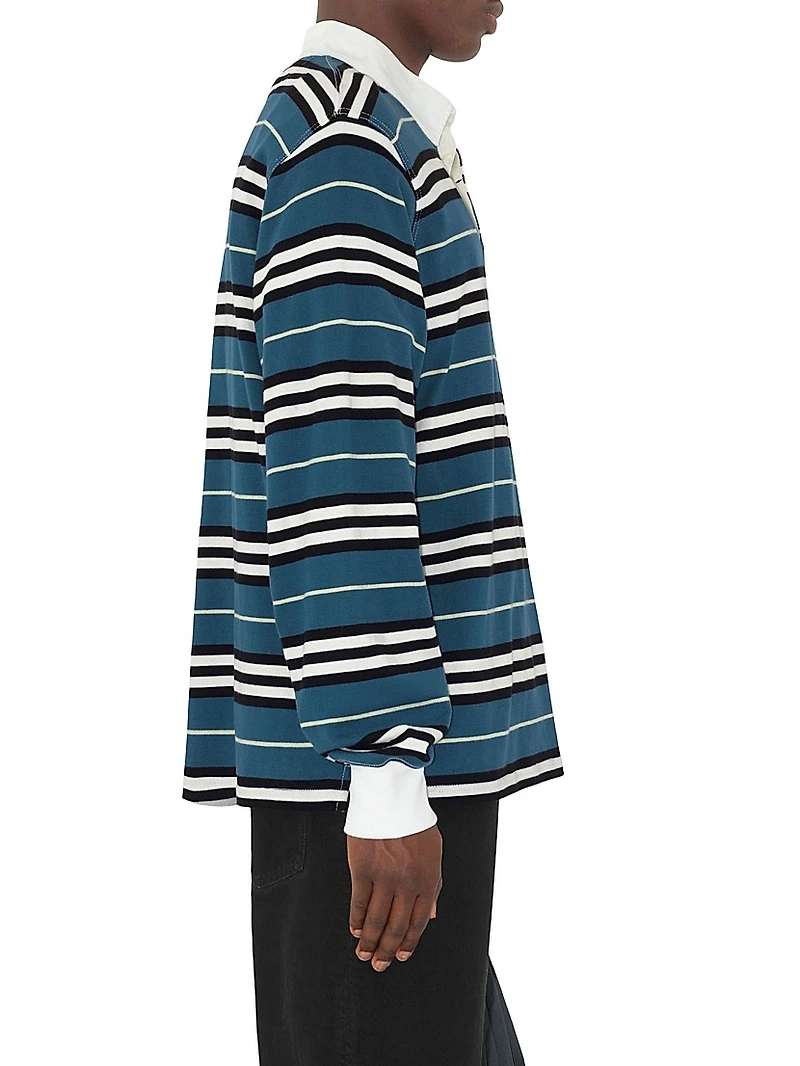 Striped Cotton Rugby Shirt