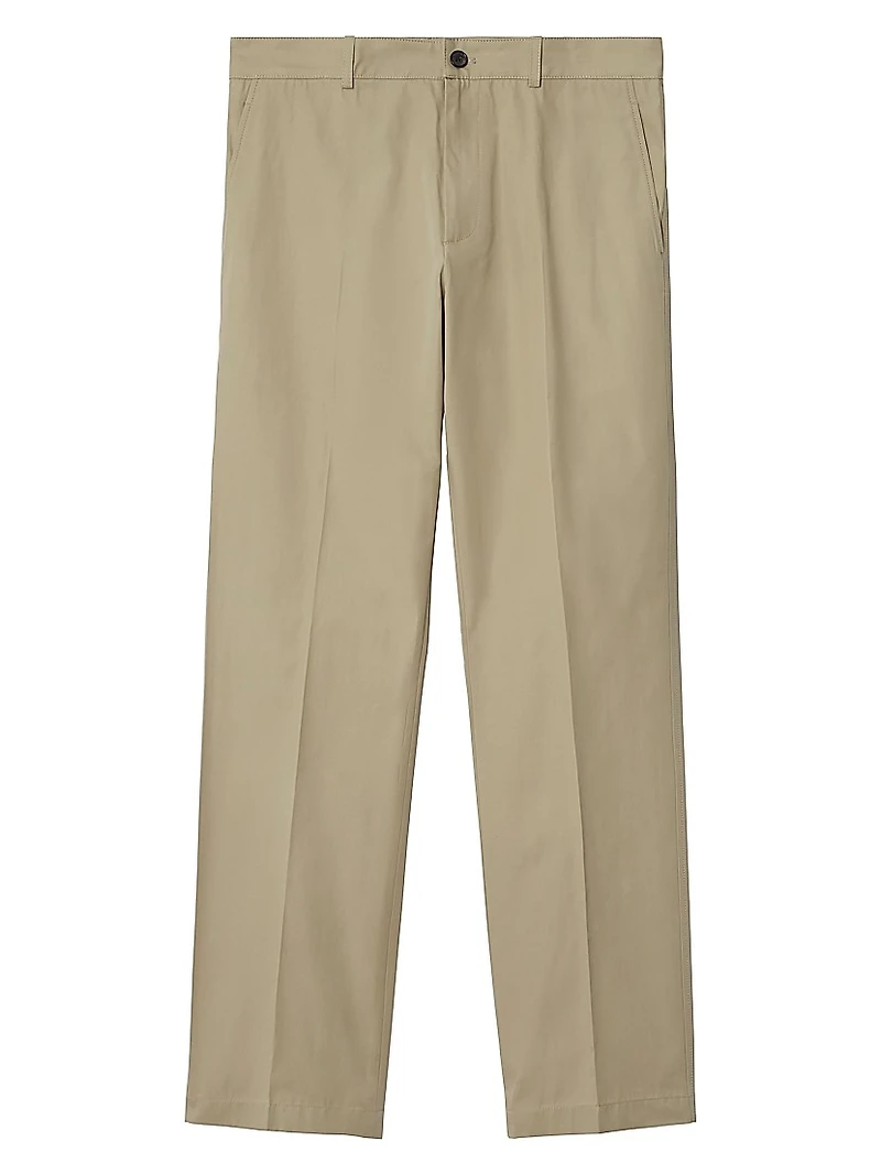 Crease-Front Chino Pants
