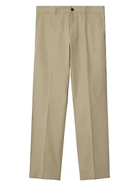 Crease-Front Chino Pants