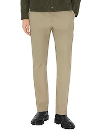 Crease-Front Chino Pants