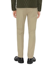 Crease-Front Chino Pants