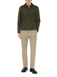 Crease-Front Chino Pants