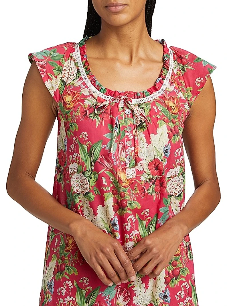 Clara Flutter-Sleeve Nightie