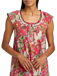 Clara Flutter-Sleeve Nightie