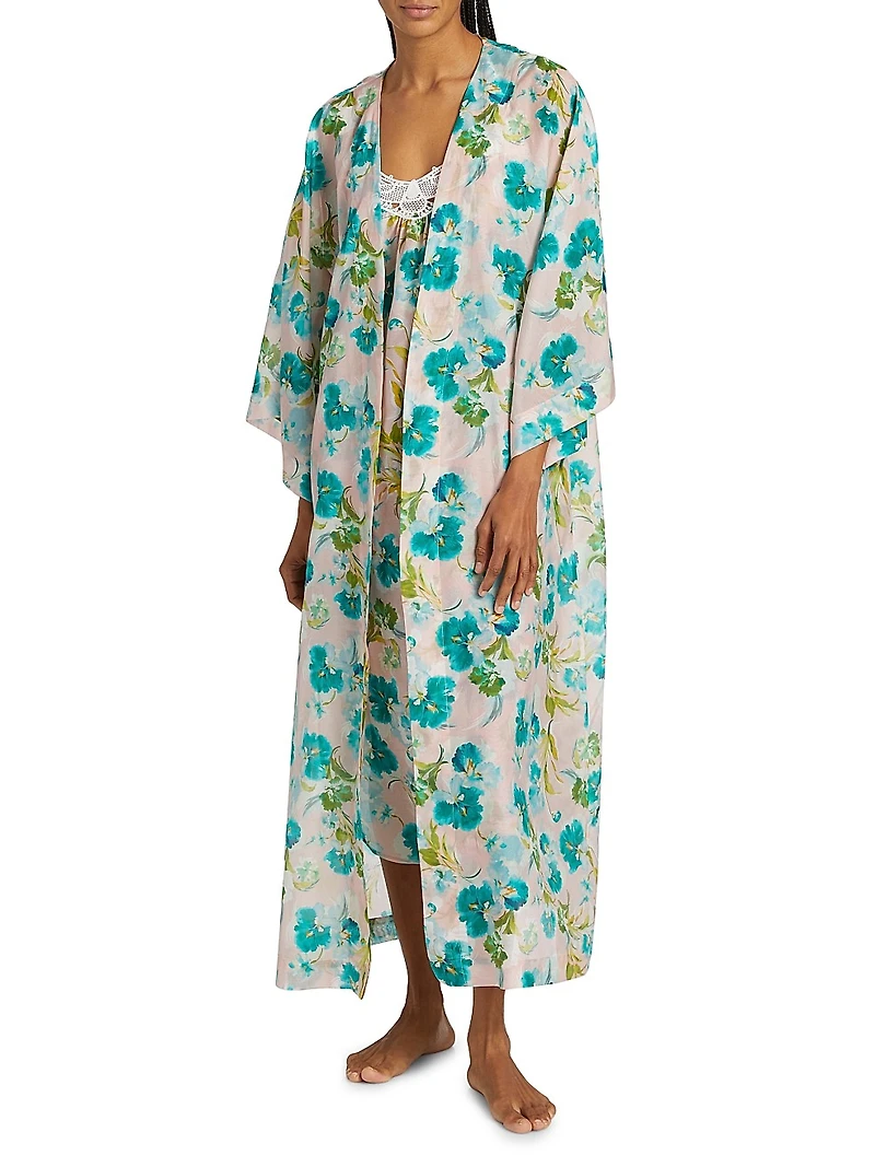 Audrey Floral Kimono Robe