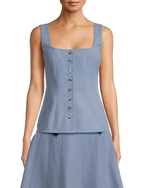 Everyday Tropics Seamed Vest