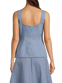 Everyday Tropics Seamed Vest