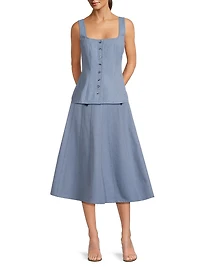 Everyday Tropics Seamed Vest