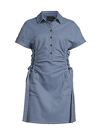 Everyday Tropics Laced Side Waist Minidress