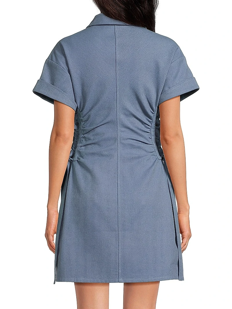 Everyday Tropics Laced Side Waist Minidress