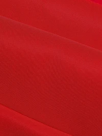 Off-The-Shoulder Silk Cocktail Dress